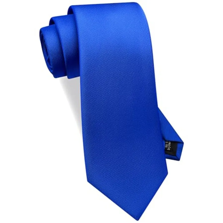 

GUSLESON Classic New 3.15" 8cm Men's Solid Color Necktie Wedding Business Tie + Gift Box