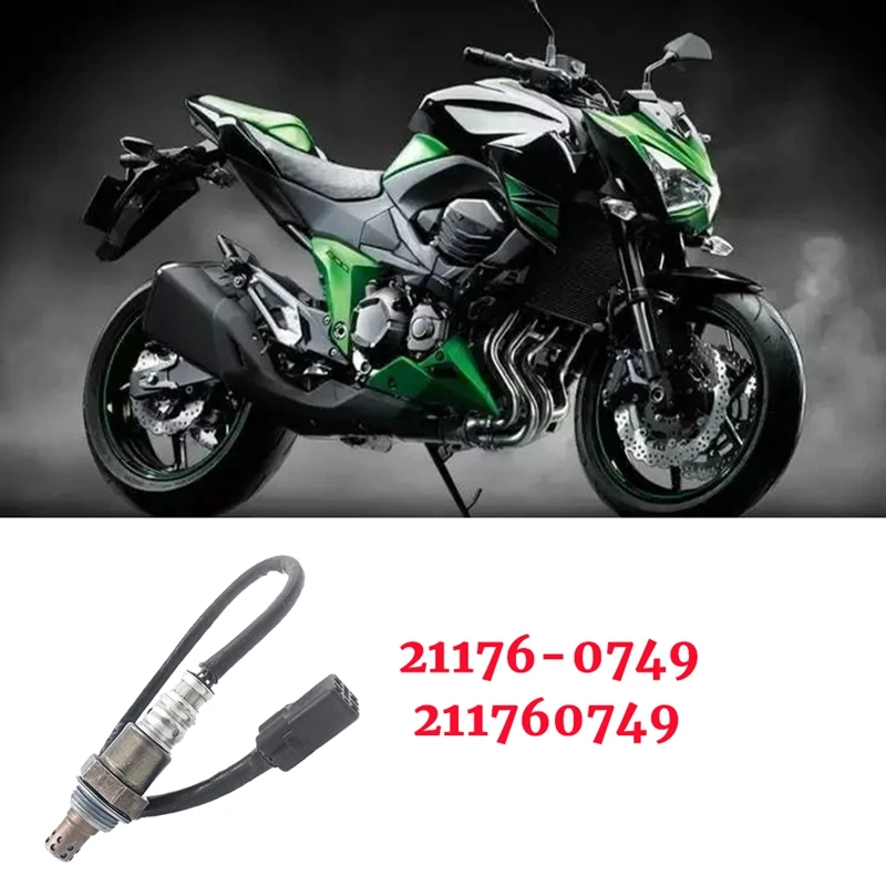 21176-0749 Motorcycle Oxygen Sensor Lambda Probe Exhaust Sensor For Kawasaki 2013-2016 ER-6N Z800 ZR800ADS 211760749