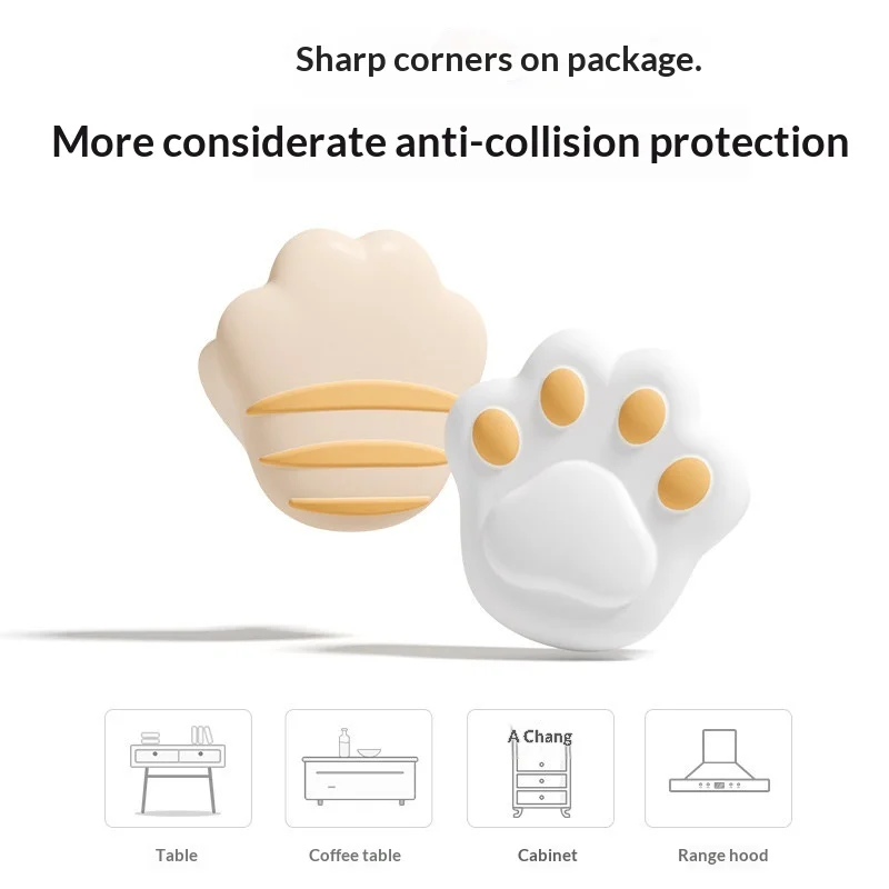 Anti Collision Corner Table Corner Anti-Collision Silicone Anti-Collision Sticker Tea Table Bag Table Corner Protective Cover