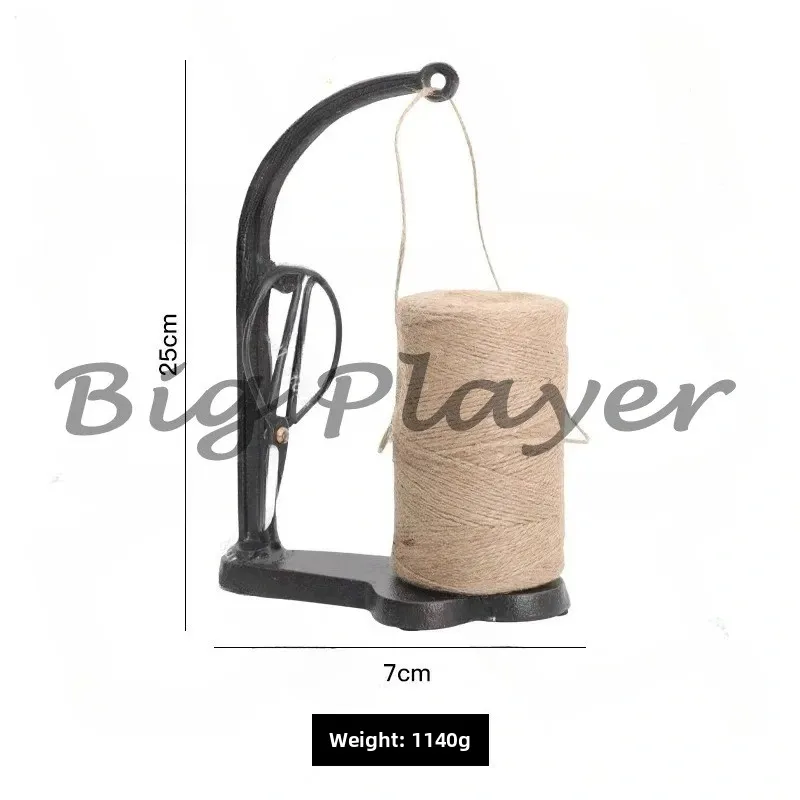 

Чугунная намотка шпагат веревка органайзер держатель ретро украшения домашний декор DIY реквизит для фотосъемки ручной работы кафе украшение дома
