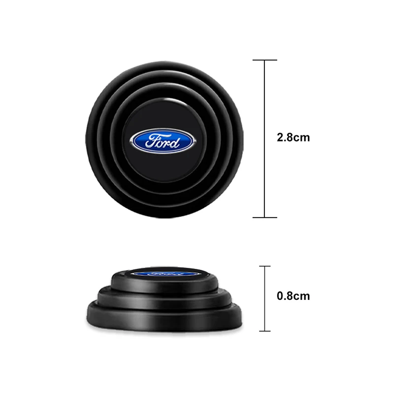 Car Door Shock Absorber Cushion Gasket Soundproof Patch Accessories For Ford Fiesta MK7 Mondeo MK4 ST Focus MK1 MK2 MK3 Focus 2