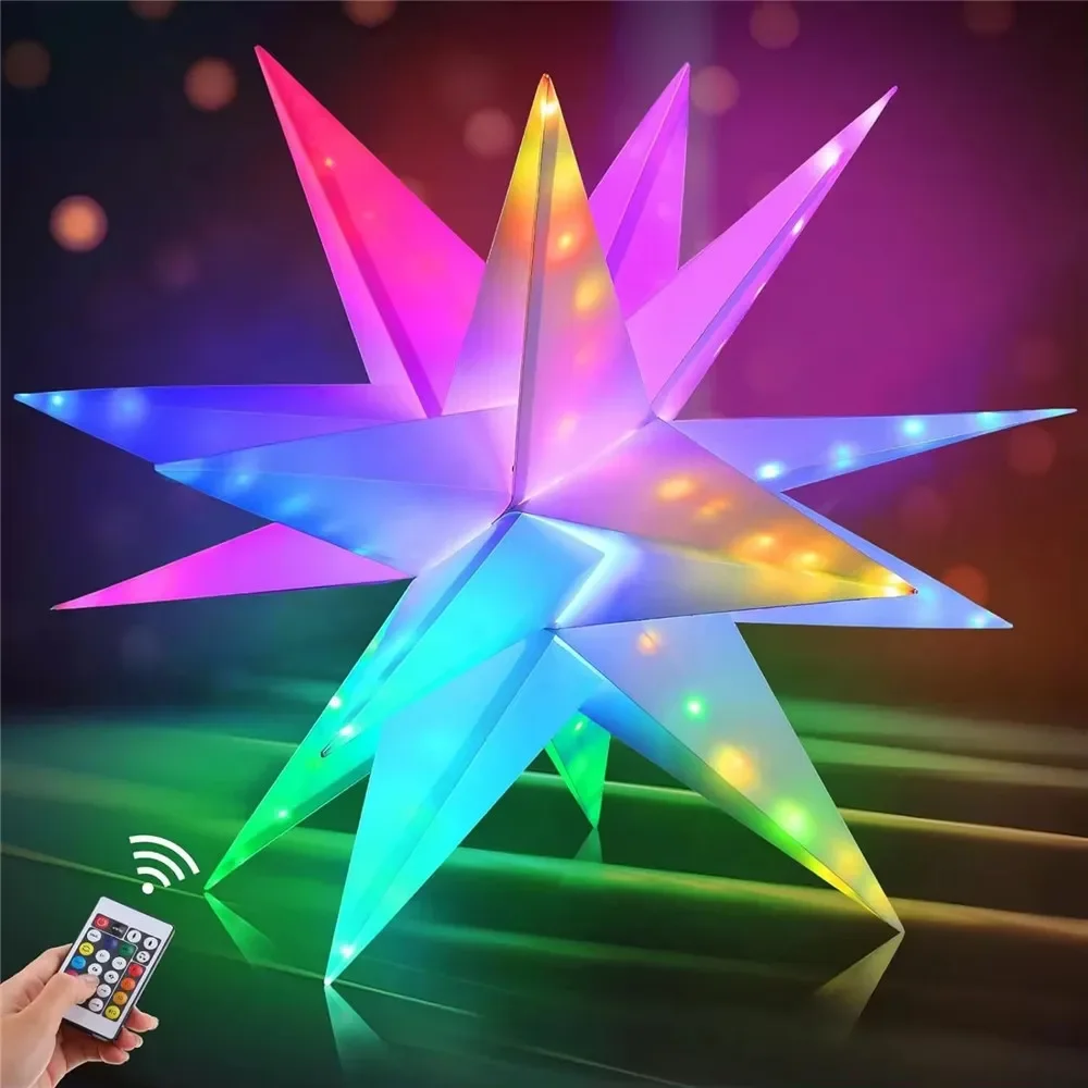 outdoor-waterproof-christmas-festival-decoration-lighting-usb-bluetooth-sparkler-rgb-moravian-star-motif-led-garden-tree-lights