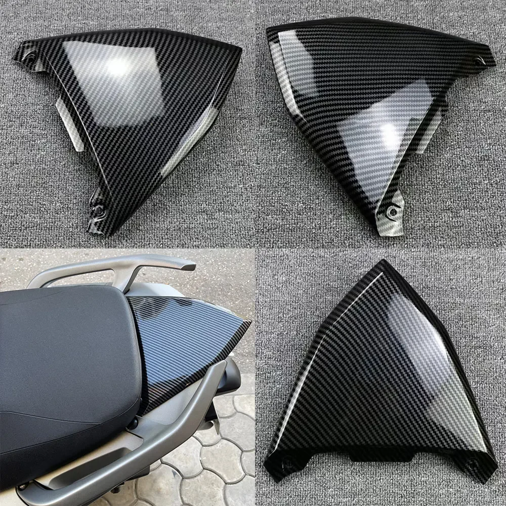 

For Yamaha TMAX530 Tmax 530 2012 2013 2014 2015 2016 Motorcycle Pillion Rear Passenger Seat Cowl Cover Fairing Black