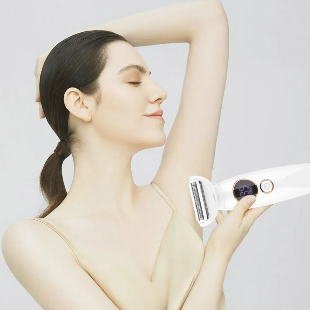 

Перезаряжаемый инструмент для удаления волос 5 в 1, портативная электрическая женская бритва, моющийся электрический эпилятор, бритвы