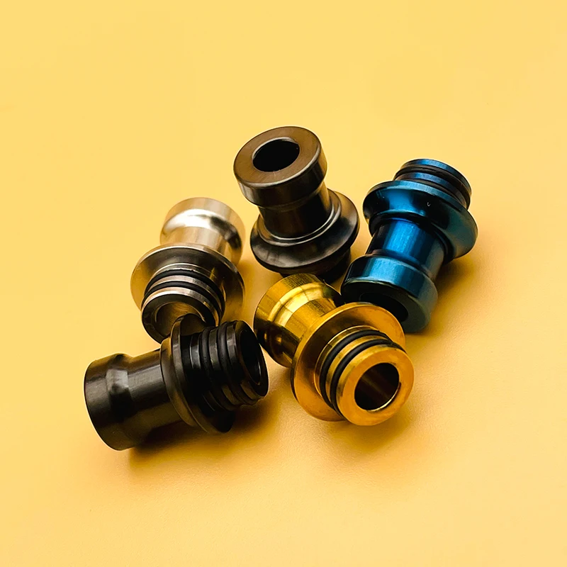 DSX Unkwn Phaze Style 510 Drip Tip Stainless Steel Material Wide bore Mouthpiece For Datiao v1 v2 BB BOX Vape Mod Accessies