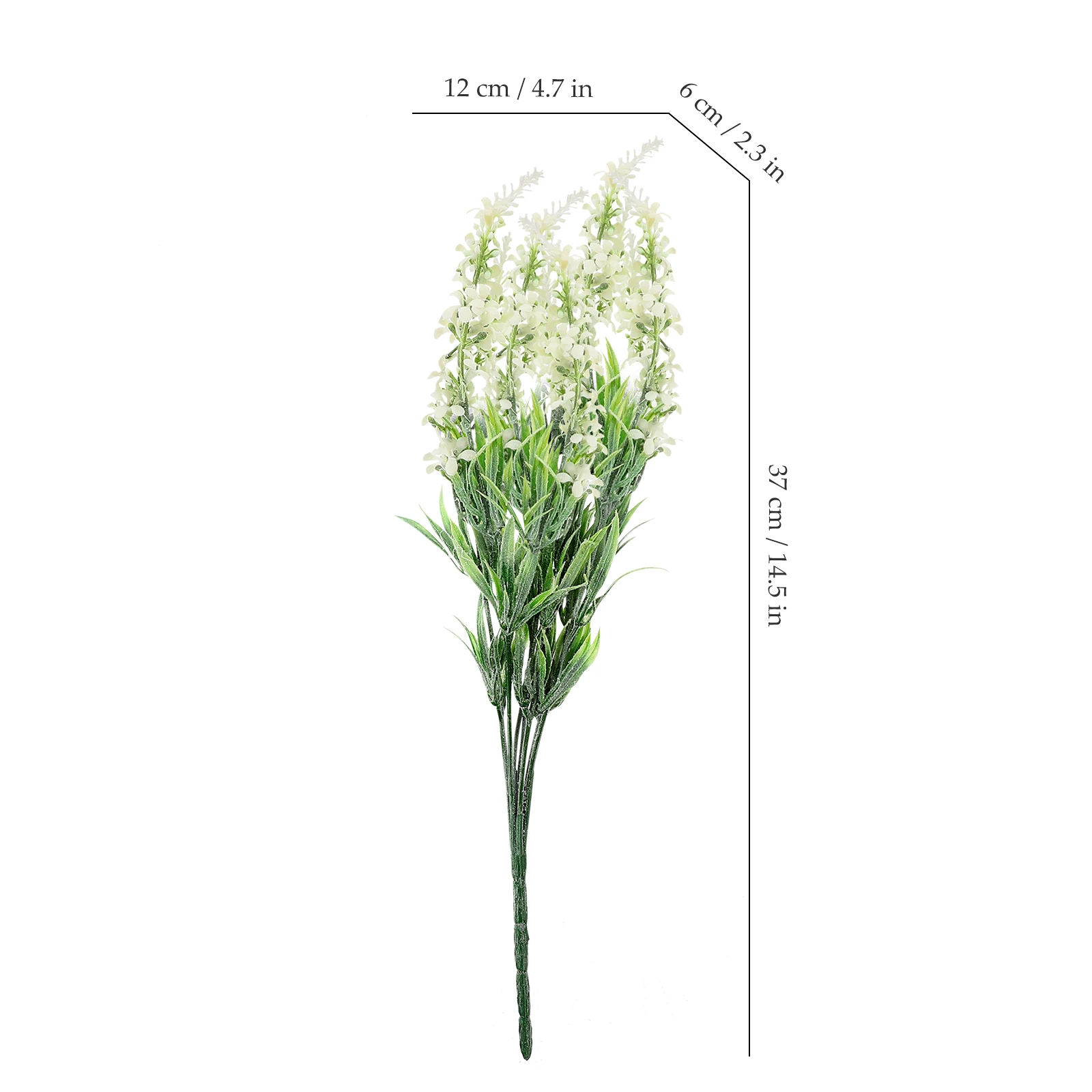 

Artificial Lavender Flowers Fake Plants Decor LifelikeDecoration Home Office Wedding Photography Props Natural Design Spa