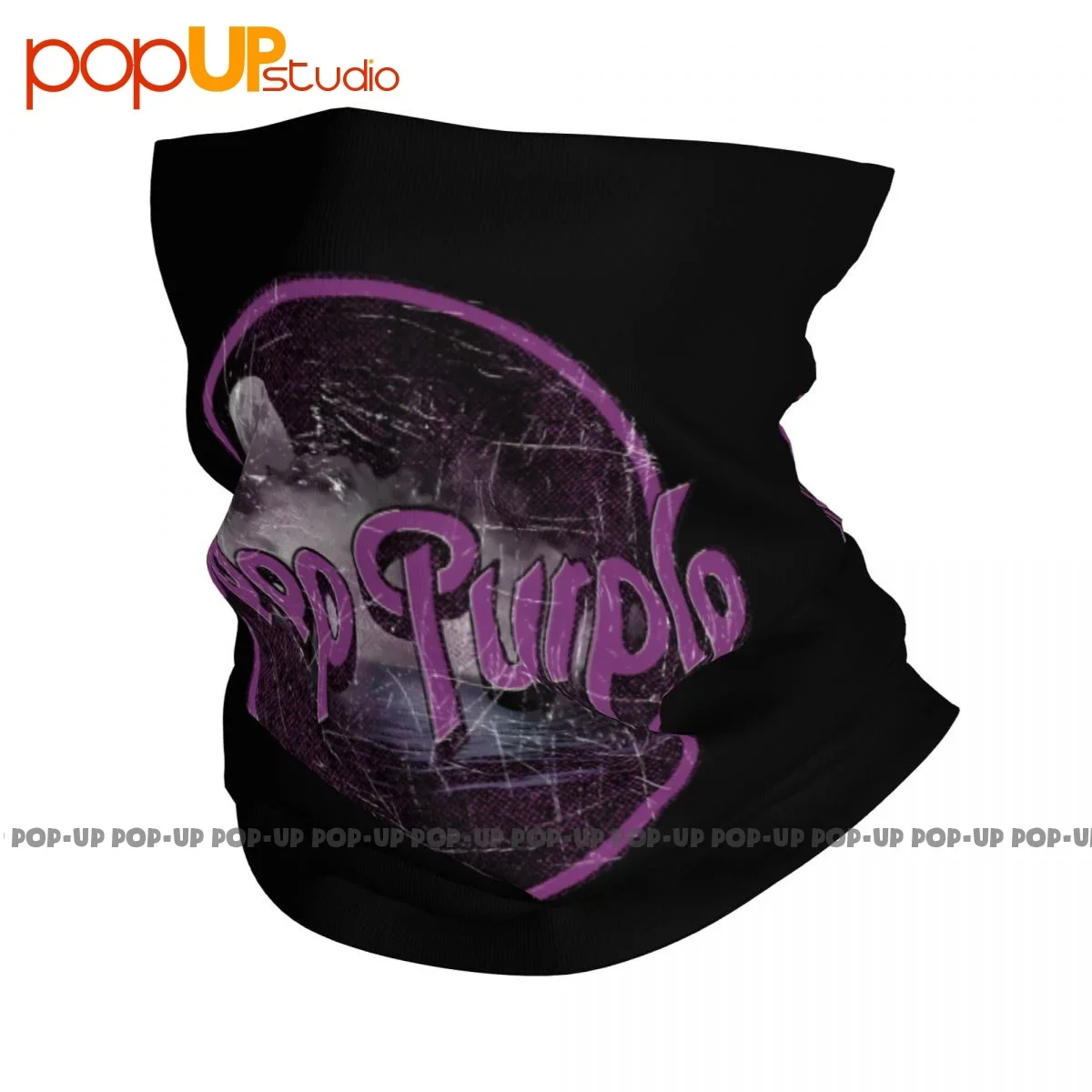 Deep Purple Smoke On The Water Neck Gaiter Bandana Scarf Face Mask