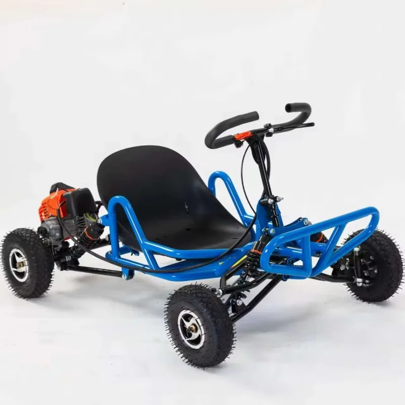 

Hot Sale YI-1 90cc Adult Drift Go Kart Chain Drive Fuel off Road All Terrain Racing Kart