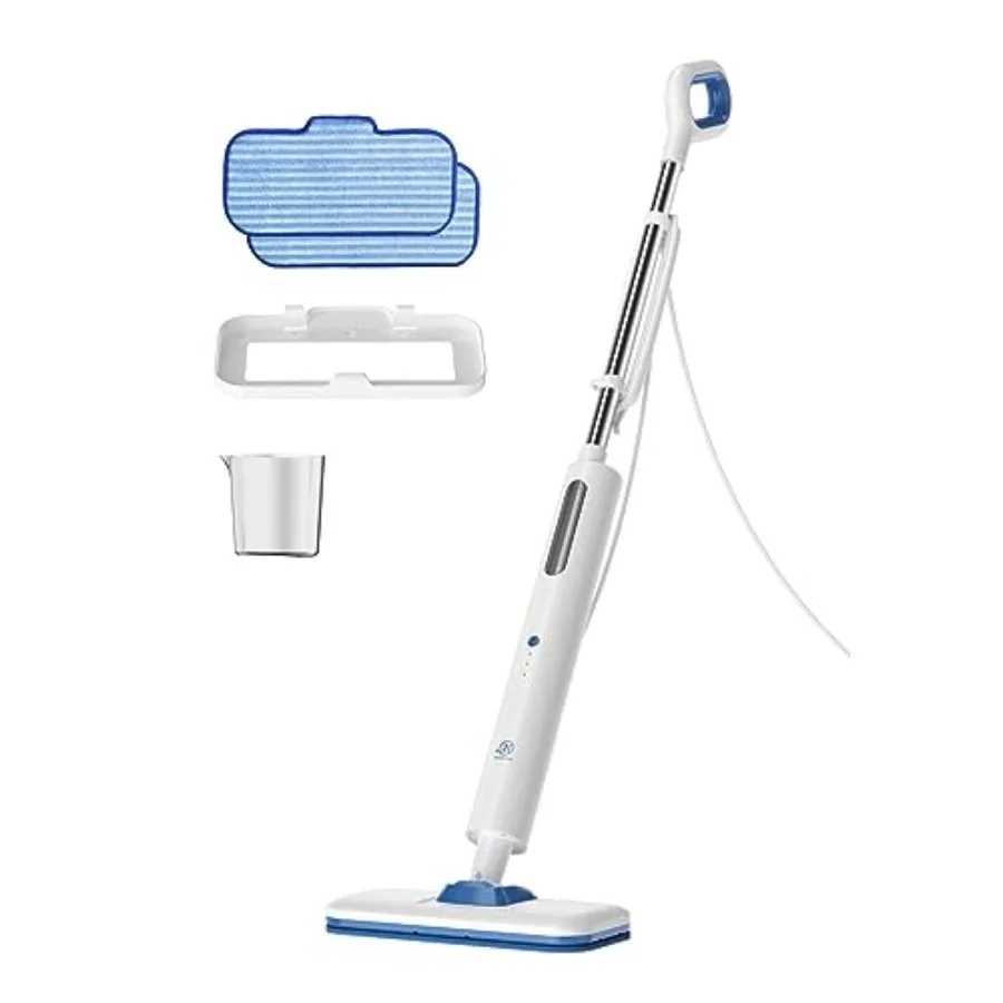 

Паровая швабра для уборки пола: быстрая установка за 15 секунд, без химикатов, для чистки паркета, ламината, плитки и жирных пятен. Эргономичный дизайн.