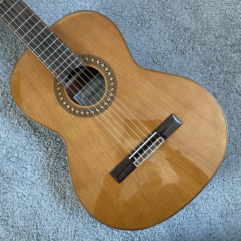 K271 Trubador Classical Guitar, 39‑inch Solid Red Cedar Top, 19 Frets, Taiwan‑Manufactured OEM Overstock Sample Unit, Clearance