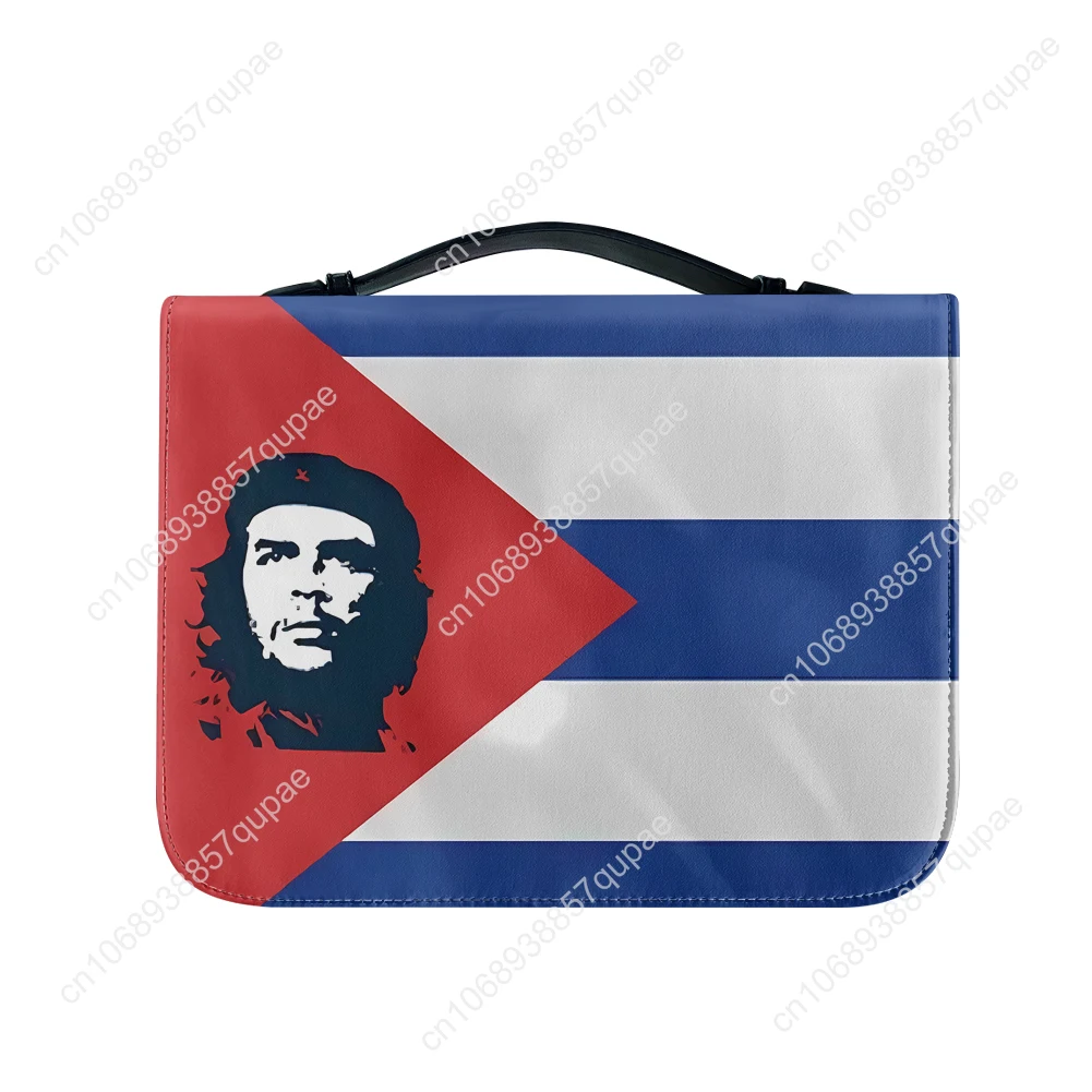 Cuban Flag Bible Bags Christian Gifts Personalized Cover Bible Pack Waterproof Leather Bag Pockets Package Case