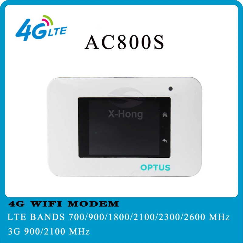 AC800S 4G Wireless Mobile Portable Router With SIM Card Solt Support B1 B3 B7B8 B28 B38 B40