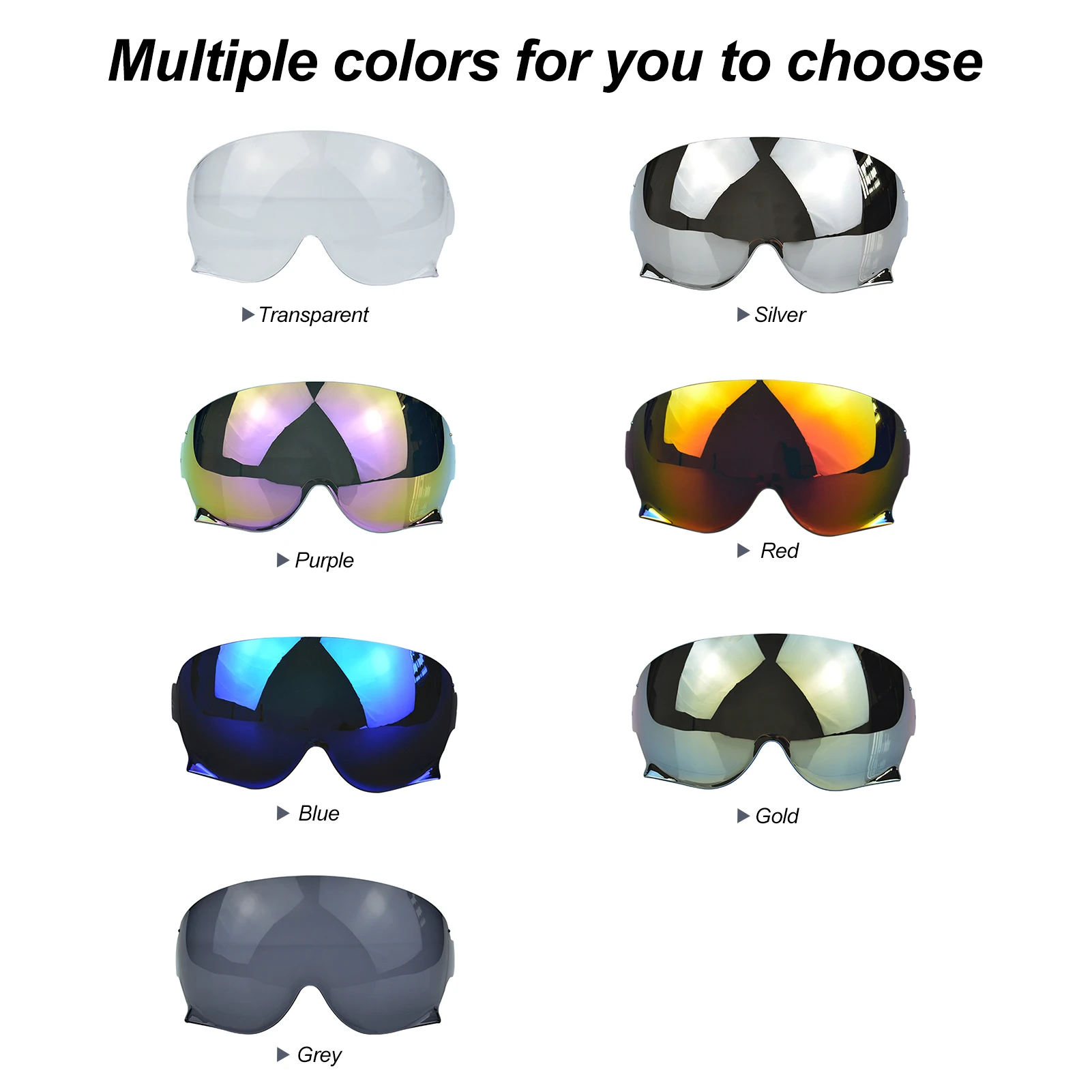 Motorcycle Helmet Visor Replacement for SHOEI JO EX-ZERO CJ3 Helmet Motorcycle Wind S-hield Helmet Lens Motorcycle Helmet Lens