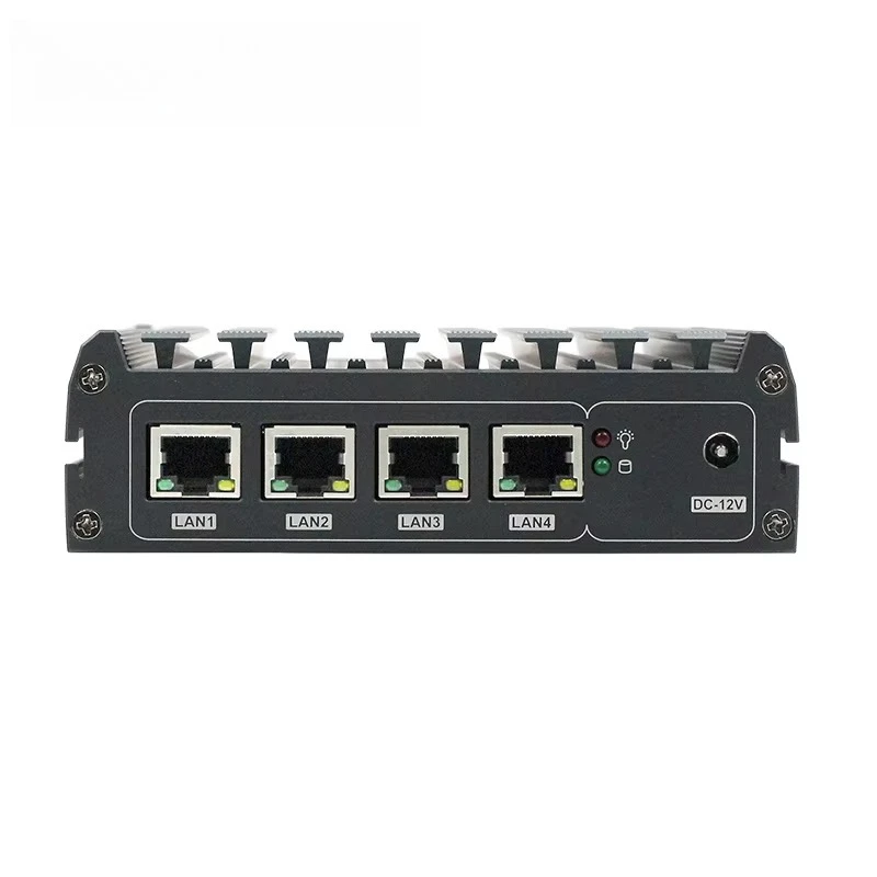 Fanless 4 * Gigabit LAN J1900/J4125/E3845 Network Router
