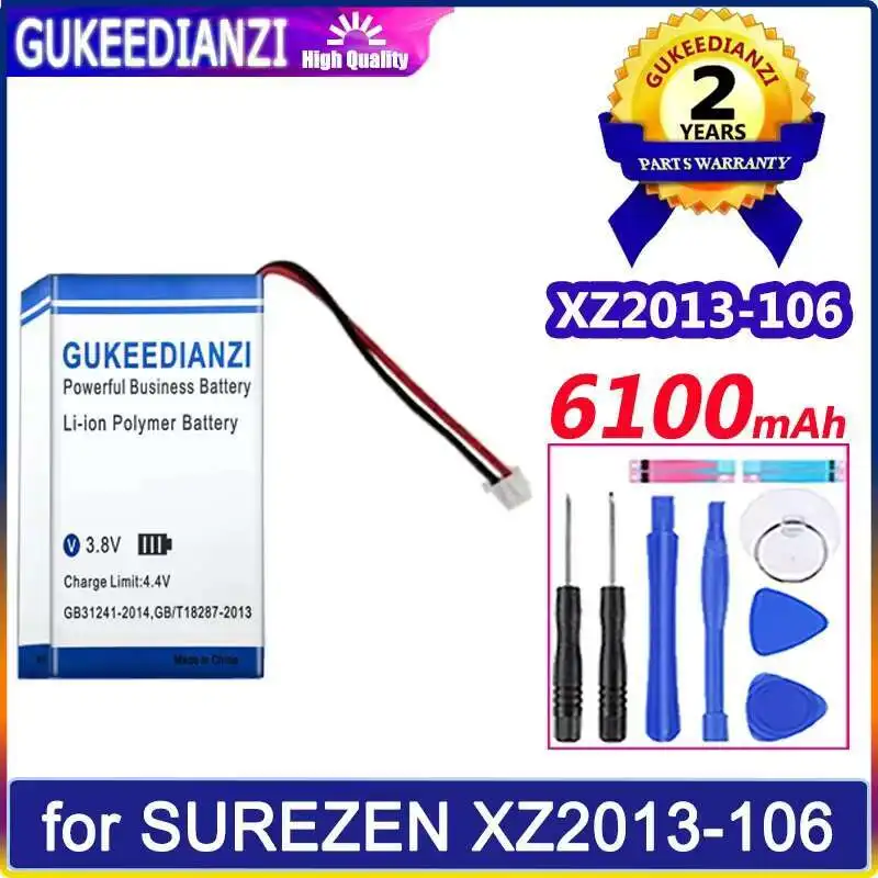 

6100 мАч для медицинского оборудования Surezen XZ2013-106, аккумулятор большой емкости