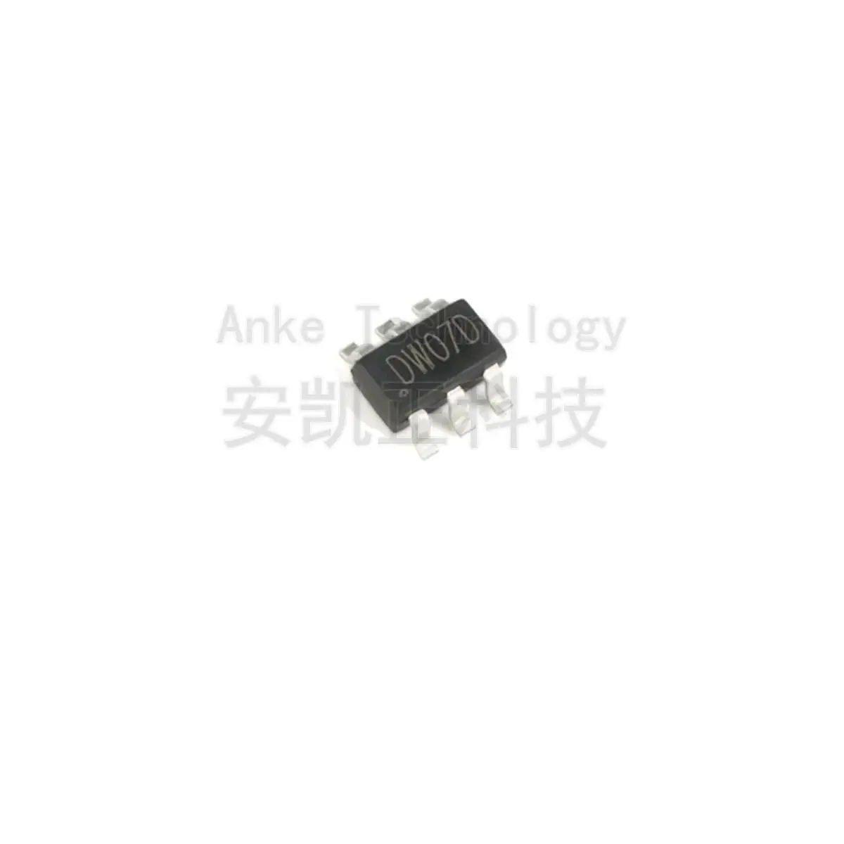 Original genuine DW07D SOT-23-6 two-in-one lithium battery protection chip IC 10pcs