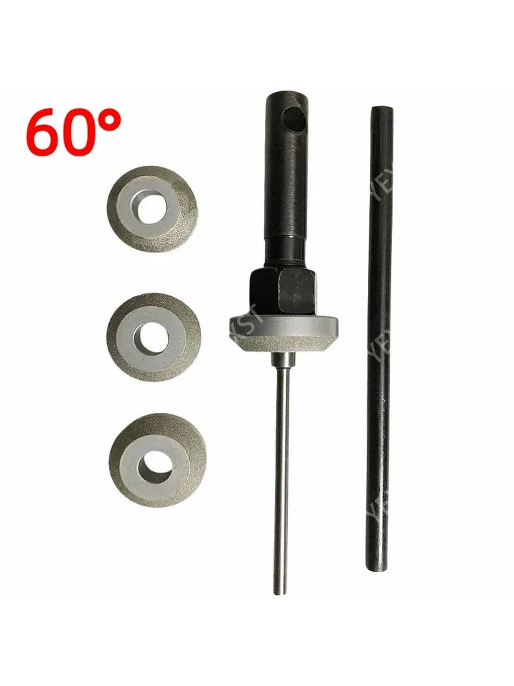 Meules diamantées à Valve à 60 degrés pour la réparation du siège de Valve de moteur de moto et de voiture