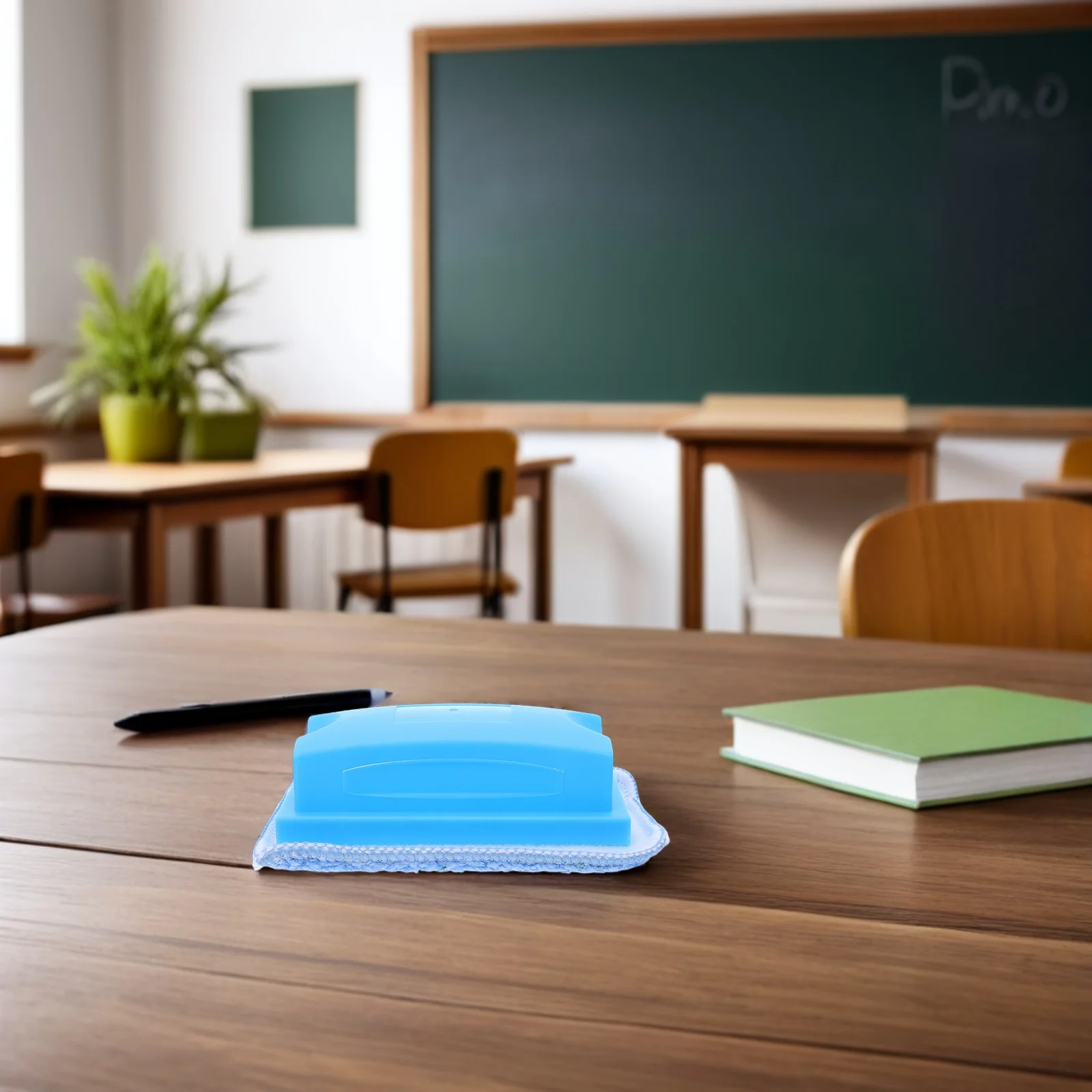 2 قطعة ممحاة السبورة بدون غبار وسادة قماش ممتصة للماء قابلة لإعادة الاستخدام ممحاة لوح جاف للفصول الدراسية والمكتب والمدرسة #6