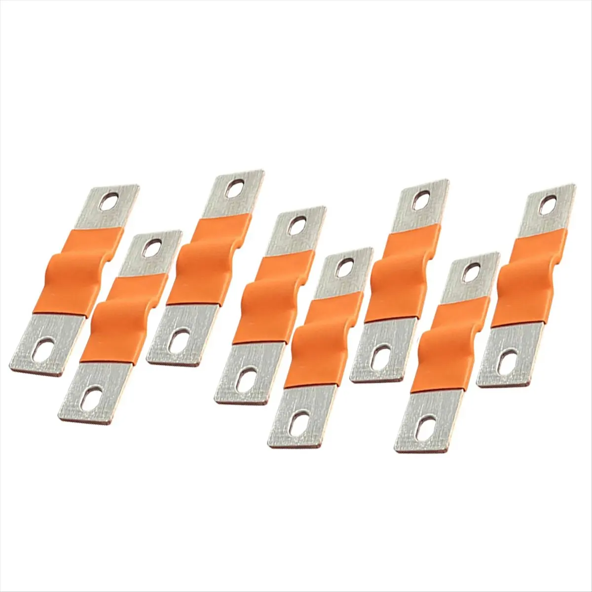 A75K 8Pcs High-Grade -Plated Copper Bus Bars for Solar Power and Deep Cycle Battery