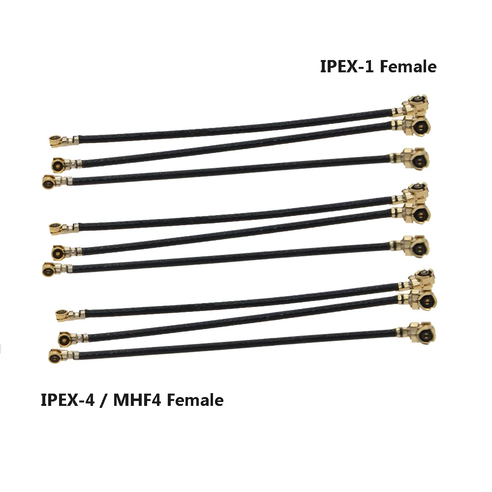 1pcs  Pigtail Cable U.fl  1 Female to 4 4 Female Jack RF1.13  4 Extension Jumper for Router 3g 4g Modem