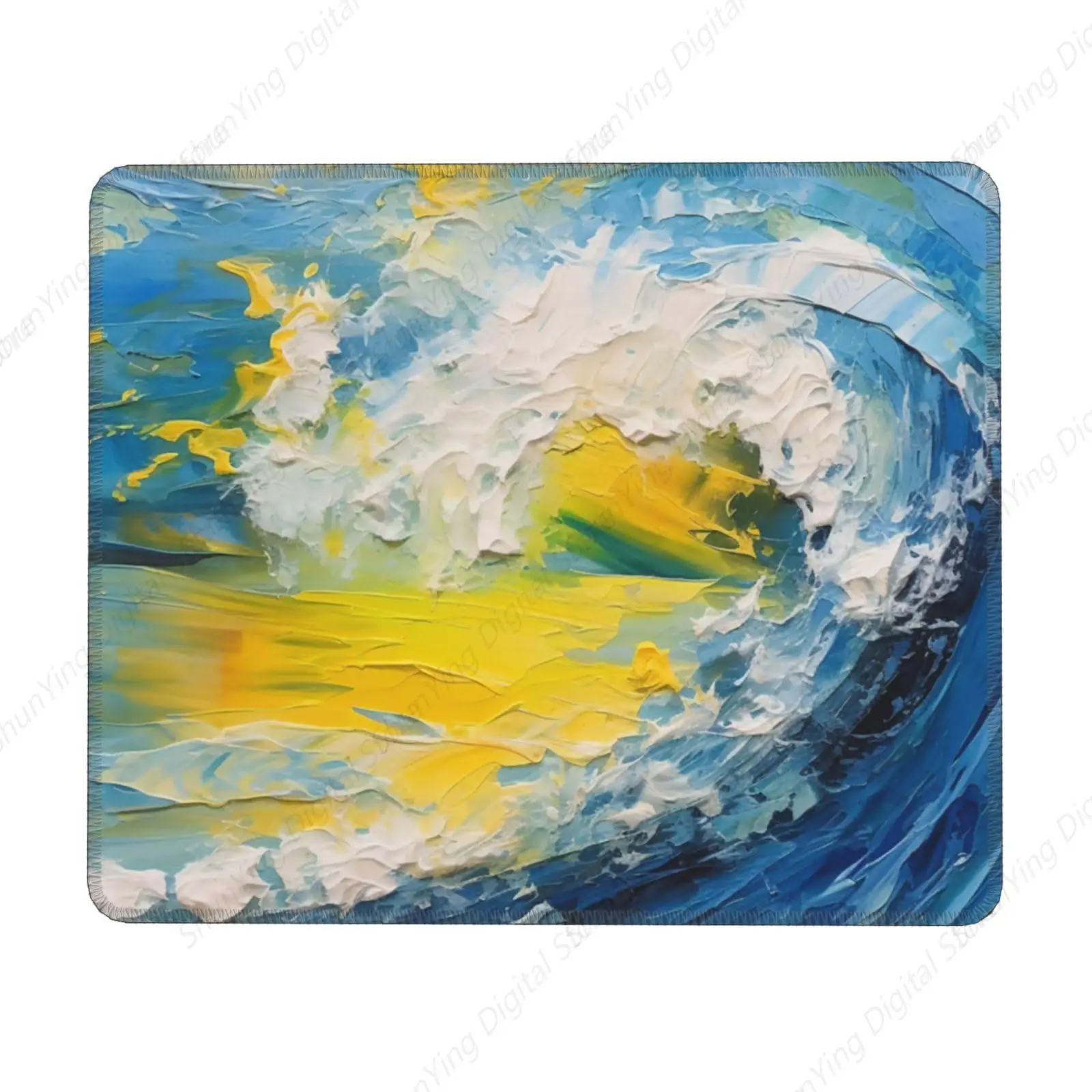 

Art Wave Mouse Pad Anti Slip Rubber Base Suitable For Office Gaming Mouse Pads On Computers And Laptops 18*22cm