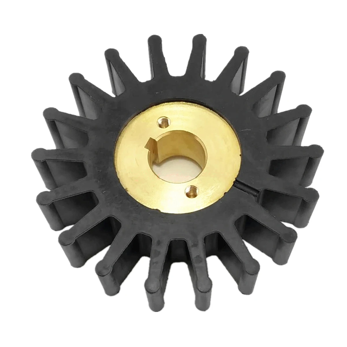 Impeller Replacement Kit for JMP Marine 9500-01 18 Blades Key Drive 32.5x132x25.4mm
