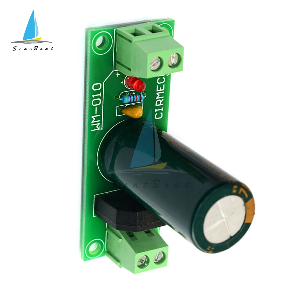 50V 4700uF amplificatore di potenza raddrizzatore filtro scheda di alimentazione circuito di alimentazione singolo AC 35V a DC 50V 6A modulo di alimentazione