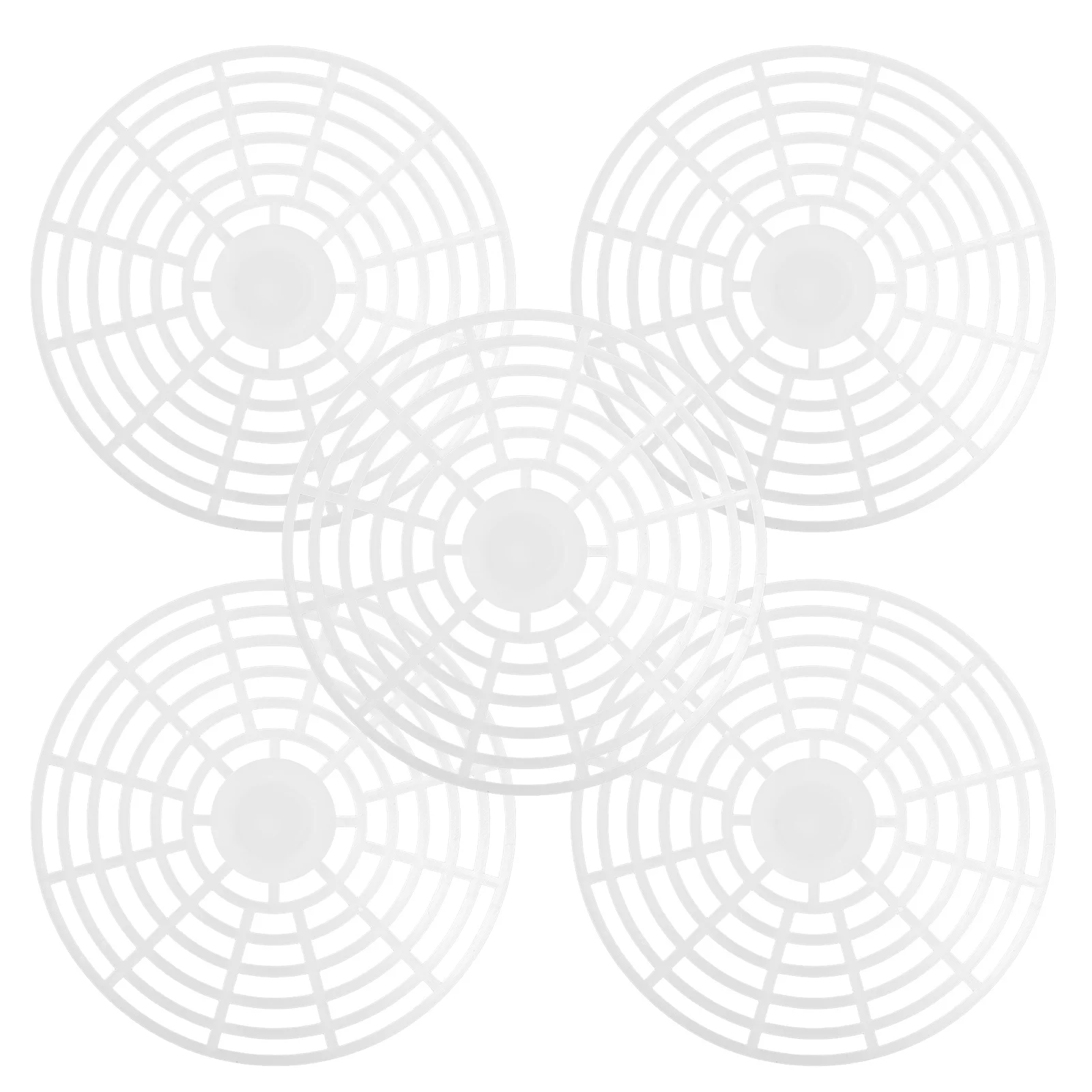 

5 Pcs Fermentation Jar Weight Mesh Vegetable Fixer Pvc Fermenting Helper Accessory