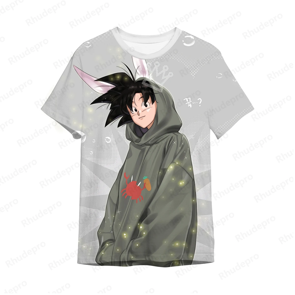 DragonBallZ camiseta grande para homens, tops Goku Y2K, Vegeta, roupas infantis, camisas de tendência anime, estilo Harajuku