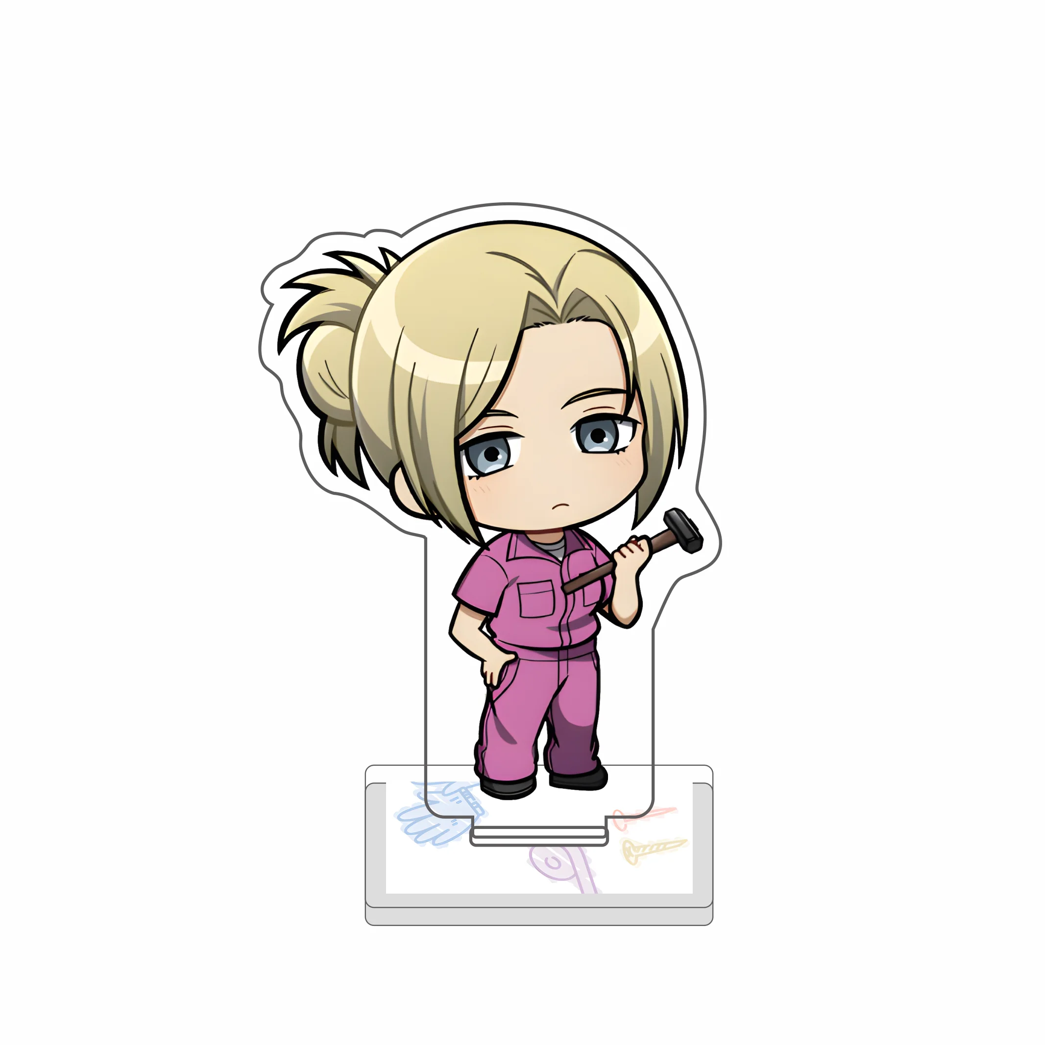 Anime Shingeki no Kyojin 10cm Acrylic Stand Eren Yeager Tabletop Decorations Accessories Decor Gifts Exquisite Products
