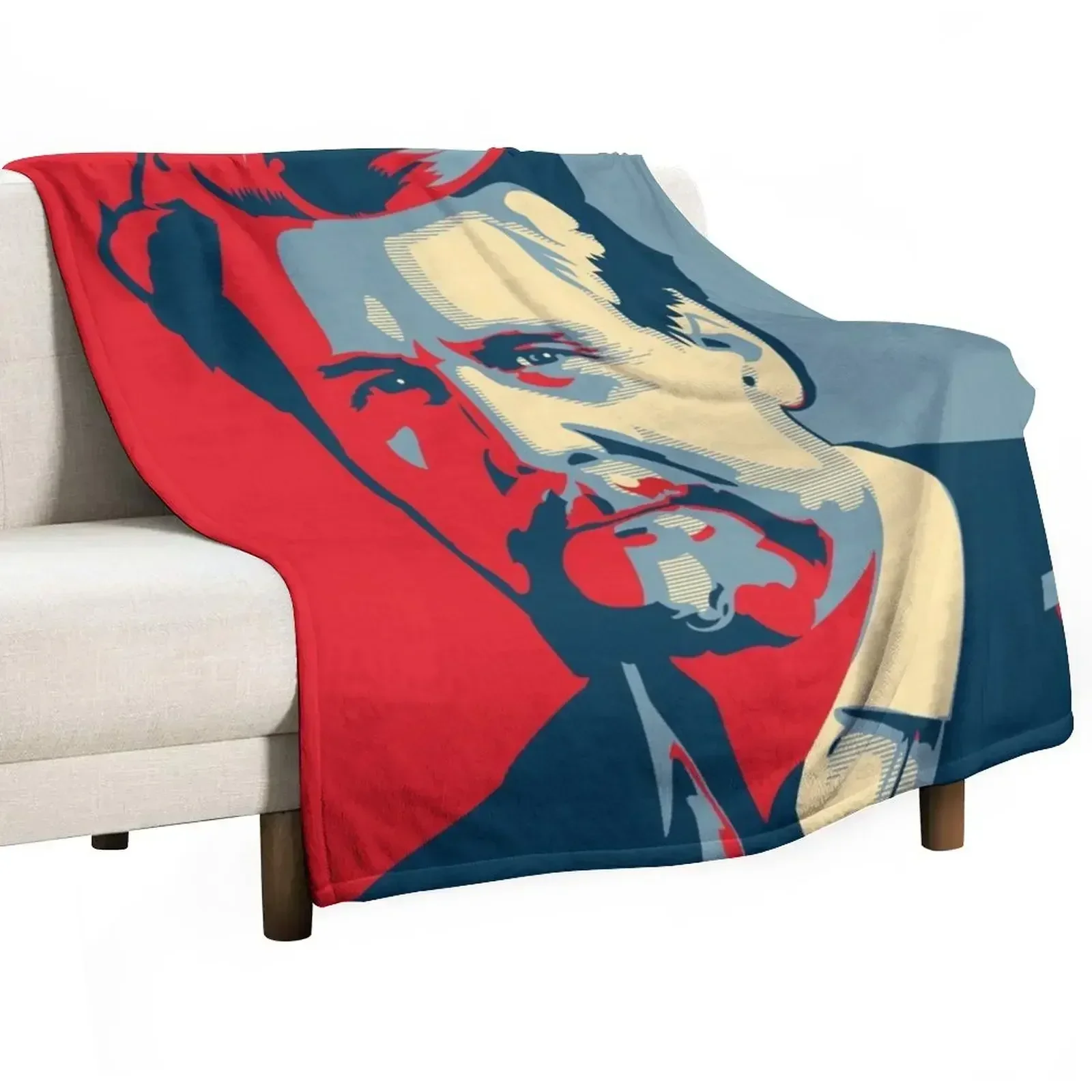 Connor Roy - HOPE Throw Blanket for sofa Travel Blankets