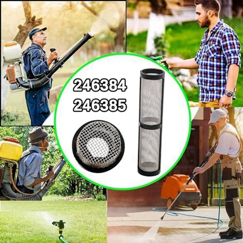 3X 246385 246384 287032 Airless Spray Filter Screen Set For Graco 390 395 490 495 595 3400 Sprayers