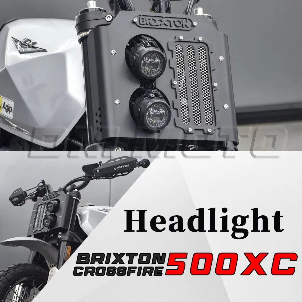

Мотоциклетные фары в сборе, линзы дальнего и ближнего света, фары для BRIXTON CROSSFIRE 500XC 500, brixton crossfire xc