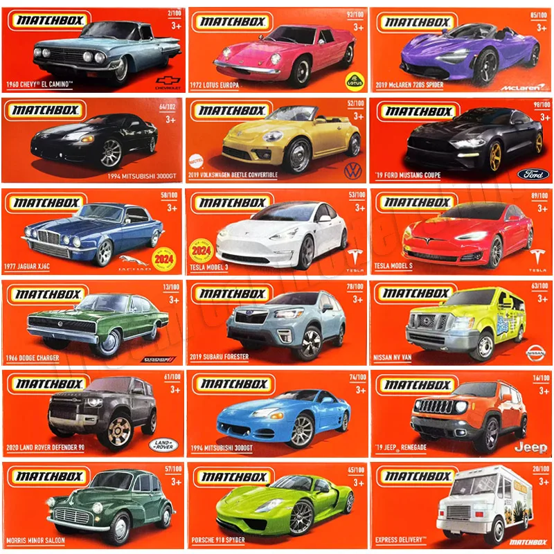 2024 Matchbox 1:64 Urban Hero Series Alloy Die-cast Car Model Children's Toys Miniature Cars Model Original Case Cars Wholesale