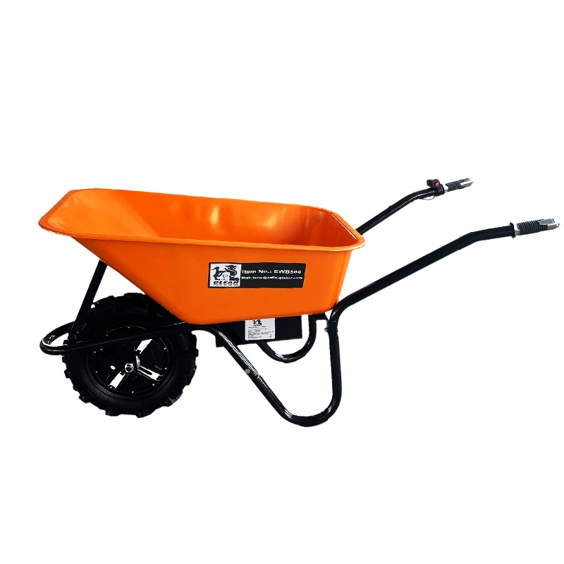 عربة يدوية كهربائية 24 فولت/12 أمبير EWB500 عالية الطاقة