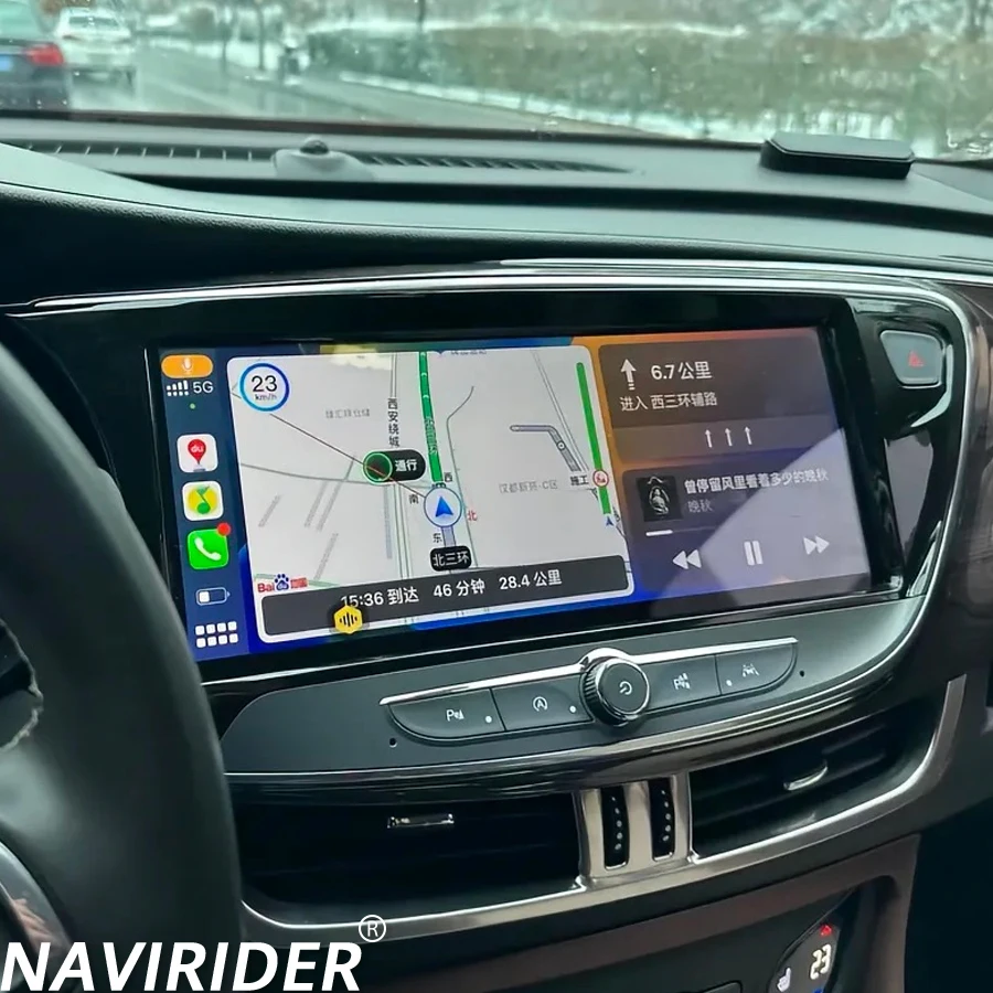 

12,3-дюймовый экран для Buick ENVISION Envision 2014-2019 Android 15, автомобильный радиоприемник, GPS, мультимедийный навигационный плеер, стерео CarPlay