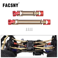 2Pcs Metal Drive Shaft CVD Drive Shafts Chassis Center Driveshaft For 1/18 TRX4M Bronco Trx4-M AX-8560 Upgrade Accessorie