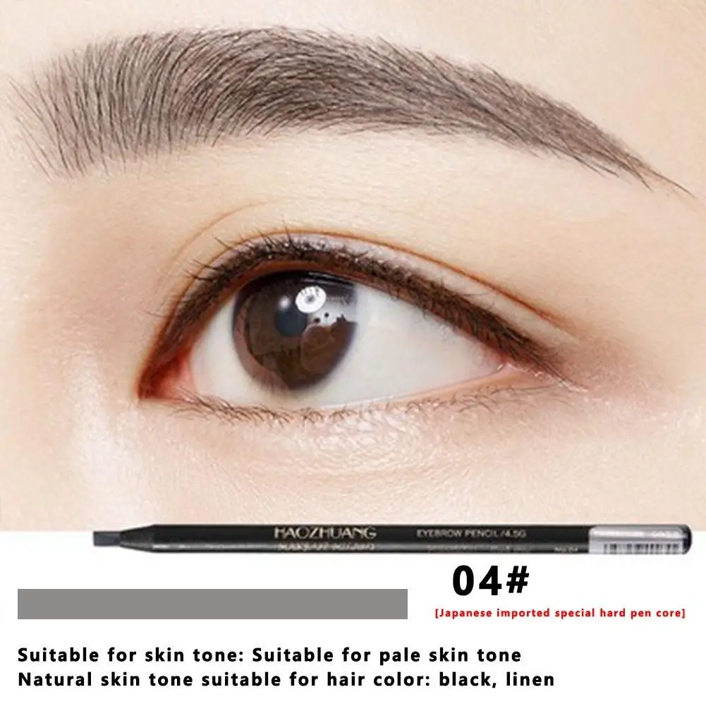 Duckbill Eyebrow Pencil Smooth Texture Easy Application For Beginners Quickly Master Long-Lasting Color Gentle Non-Irritating