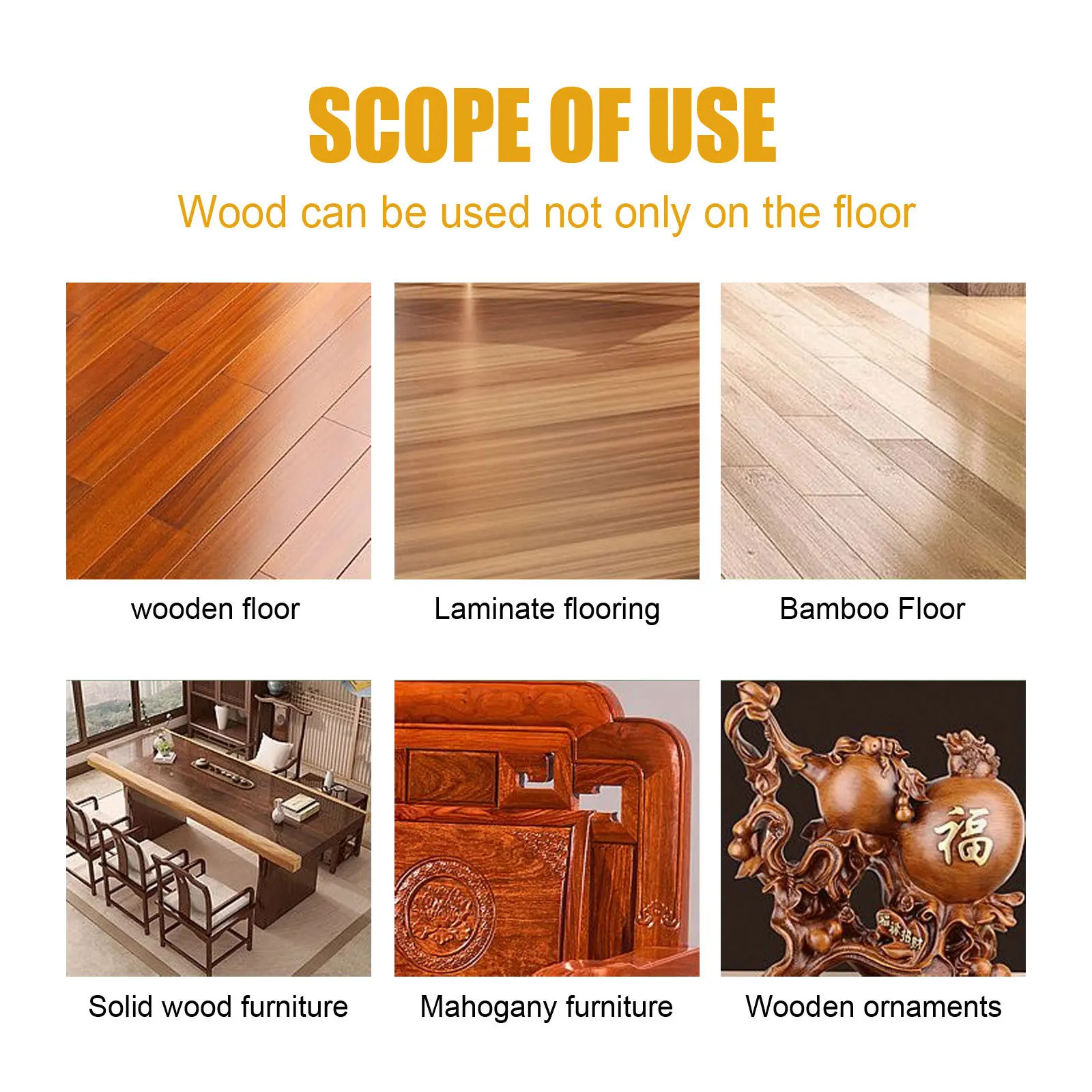 Floor Cleaning Wax Furniture Polishing Beeswax Removing Scratches Wooden Floor Cleaning Maintenance Wood Product Brightening Wax