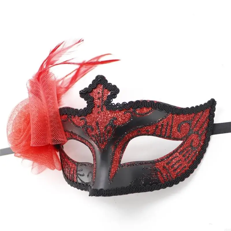 39bb Venetians Masker Masquerade Mask Halloween Mask Mask Setengah Wajah Topeng Mardi Gras Mask Carnivals Mask