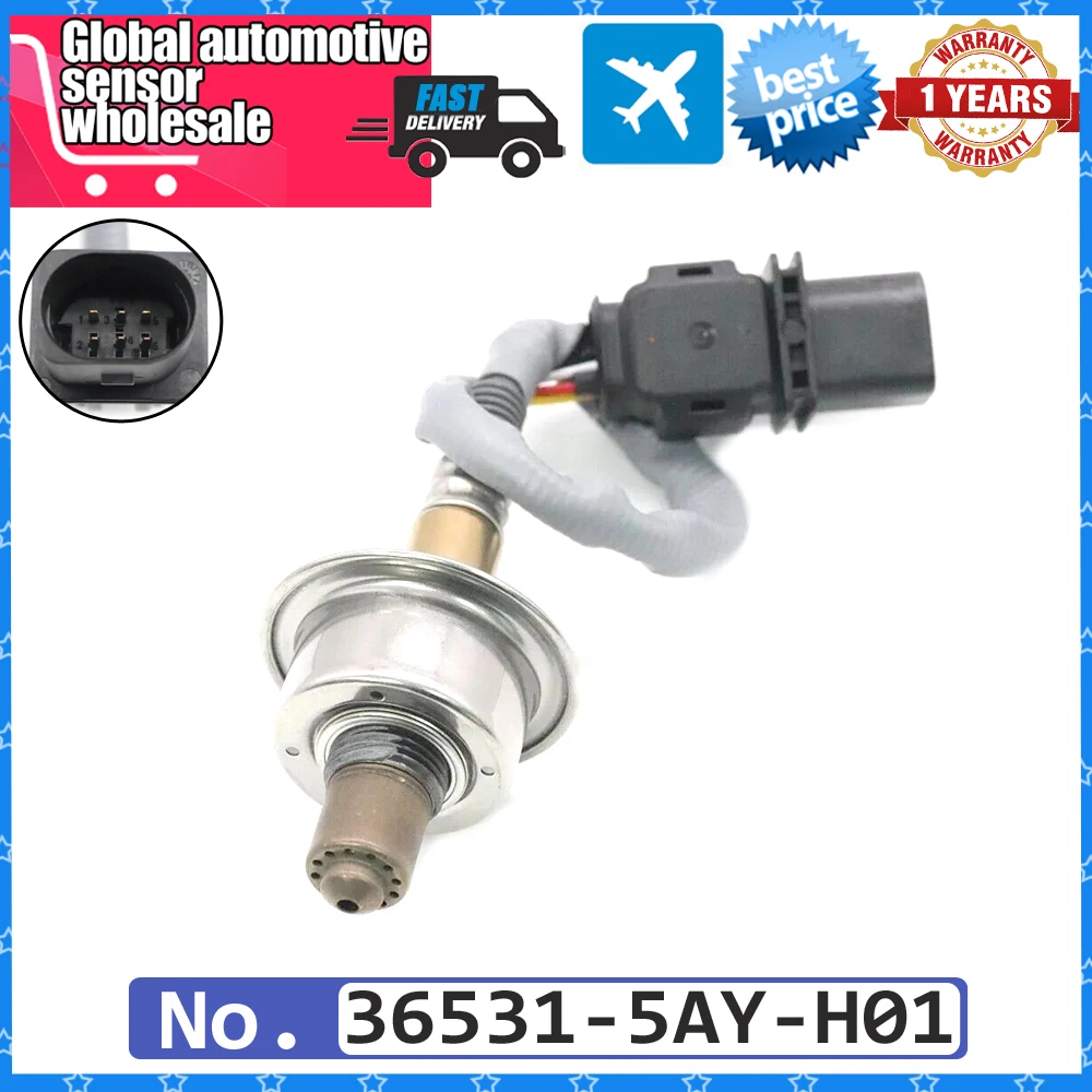 NEW Front Upstream 36531-5AY-H01 Air Fuel Ratio O2 Lambda Oxygen Sensor For HONDA CIVIC 1.0T 1.8T 365315AYH01