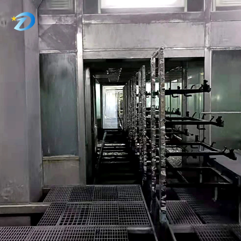 Suku Cadang Mobil Besar, Lini Produksi Pengecatan Rangka Mobil, Peralatan Pengecatan Semprot Otomatis