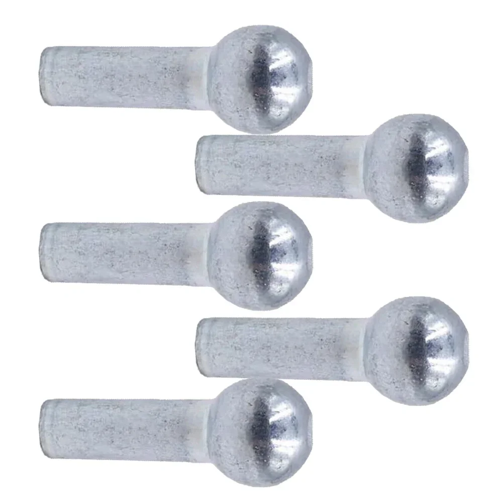 Gym Pulley Machine Cable Ball Terminals 5pcs Pack Secure And Durable Wire Port Joint Parts For Your Fitness Equipment