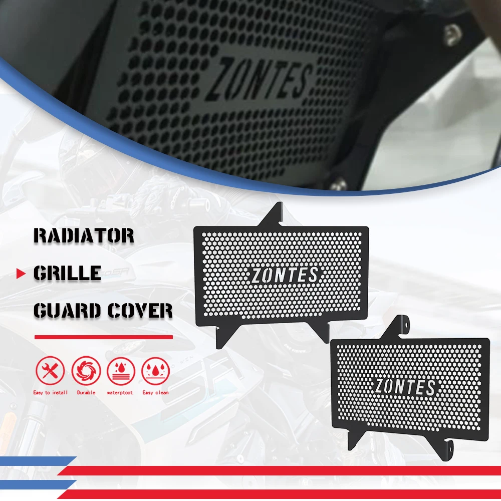 

Защитная крышка решетки радиатора для ZontesU-1125 ZT125-U 125-U 125-U1 155U KD150-U G1 U1 Z2 2024, аксессуары для мотоциклов