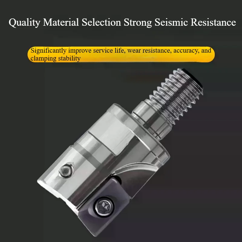 Lock Tooth Milling Cutter Head BAP300R400R with Tungsten Steel Anti-seismic Tool Holder Suitable for APMT1135 1604 Blade