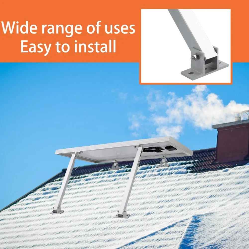 15-30° adjustable Solar Bracket With rubber pad 2 brackets included Solar Stand Complete set Hex screw equipped
