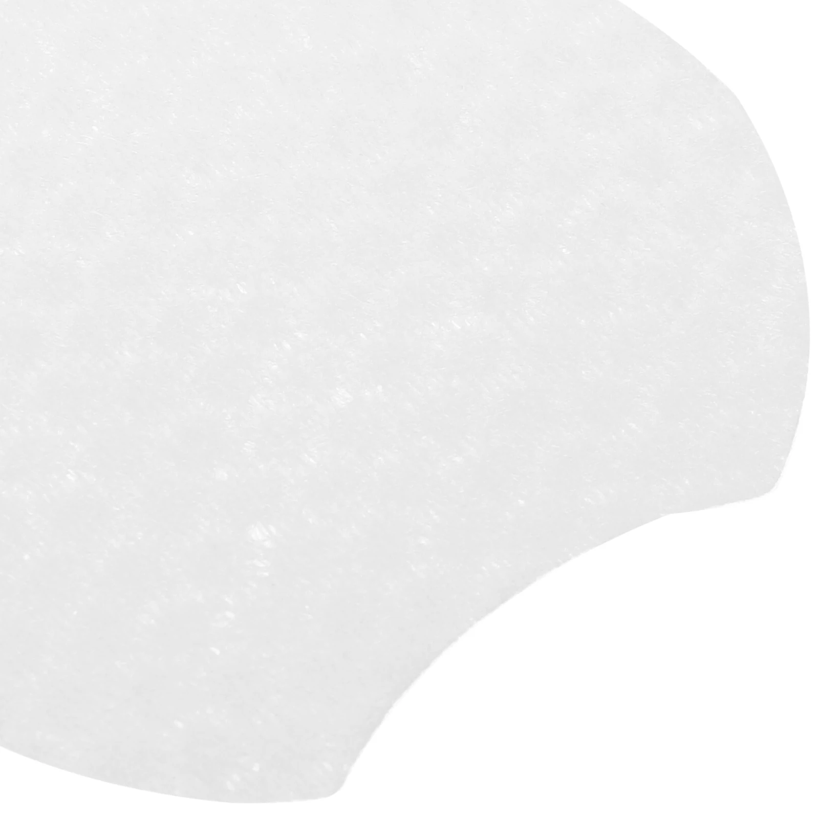 Almohadillas desmaquillantes semiredondas, almohadillas faciales suaves y gruesas para limpieza diaria, herramientas de limpieza de maquillaje desechables, 600 Uds.