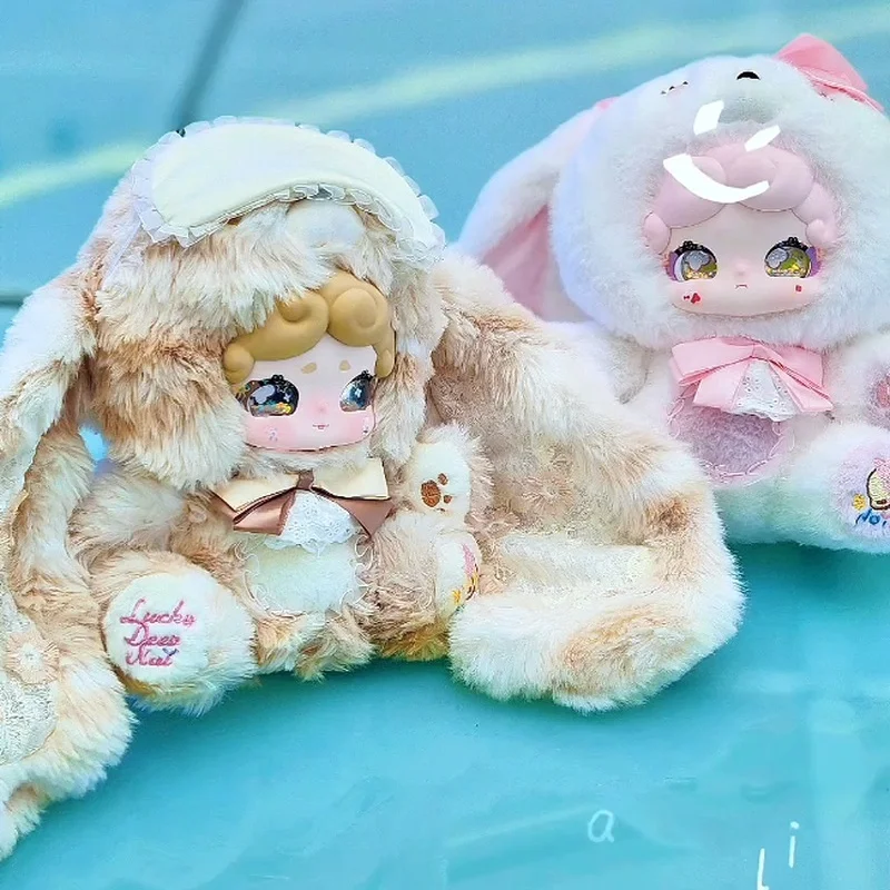 Lucky Deer Nai Sweet Tea Bunny série 600%, boîte aveugle en peluche, poupée Surprise, décoration de collection, cadeau d'anniversaire pour fille Kawaii