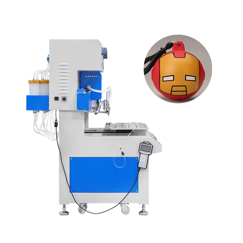 12 Colors PVC Rubber Mat Color Dripping Machine 12 Color PVC Patch Dispensing Machine Maximum Power 1.6KW