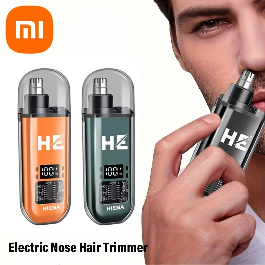 Xiaomi Portable Electric Nose Hair Trimmer Men's Rechargeable Painless Clipper Mini Pocket Nose Ears Hair Eyebrow Trimmer